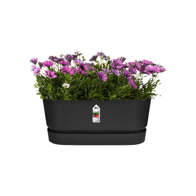 greenville terrace trough 60cm wheels living black